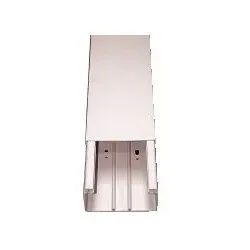 Kabelkanal 60 x 130mm, Länge 2m - reinweiss
