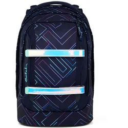 satch pack Schulrucksack -Kollektionen 2025 Purple Laser *reflective style