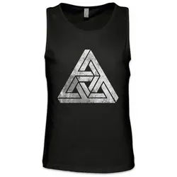 Urban Backwoods Tanktop Penrose Logo Sign III Ärmelloses T-Shirt Big Geek Triangle Bang Freak TBBT Theory Parkett Treppe schwarz M