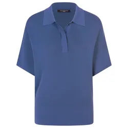 Le polo style décontracté Fadenmeister Berlin bleu