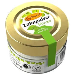 Birkengold Gesichtspflege Zahnpulver - Minze Glas 30g