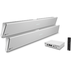 Nureva DUAL HDL300-W - Audiokonferenzsystem - integrierte Mikrofone und Lautspre...