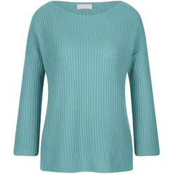 Le pull manches 7/8 include turquoise