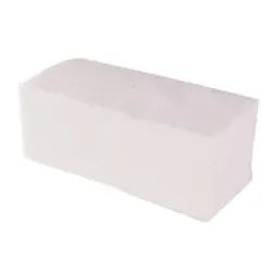 Papierhandtuch, 2-lagig, weiß, Maße: ca. 25 x 23 cm, Zick-Zack-Falz, 1 Karton = 4.000 Blatt