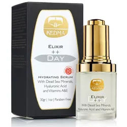 Kedma - Elixir-Tagesserum mit Hyaluronsäure & Vitaminen 30 ml