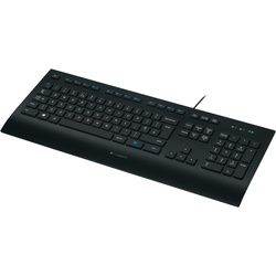 Logitech K280e - Tastatur - USB - Deutsch - Schwarz