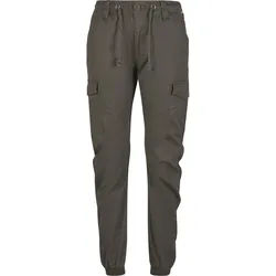 Cargohose BRANDIT "Brandit Brandit Women Melina Pants", Damen, Gr. 3XL, US-Größen, braun (olive), 98% Baumwolle, 2% Elasthan, unifarben, loose fit, Hosen Cargohose