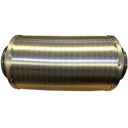 WOLF Schalldämpfer DN180 Länge 500 mm mit 50 mm Dämmung für CWL - 2577767