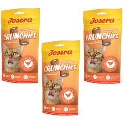 JOSERA Crunchies - Huhn (Katzenleckerli) 3x60g