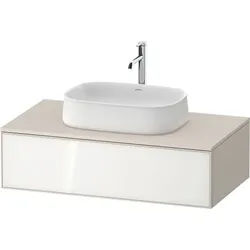 Duravit Zencha Konsolenwaschtischunterbau wandhängend Weiß & Taupe n/a & Supermatt 1000x550x281 mm - ZE4811064830000