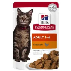 Hill's Adult Huhn Katzen-Nassfutter (85 g) 1 Karton (12 x 85 g)