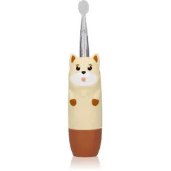 innoGIO GIOdog Zahnbürste mit Schalltechnologie für Kinder Brown 1 St.