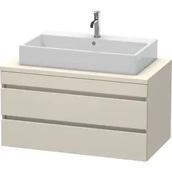 Duravit DuraStyle Konsolenwaschtischunterbau wandhängend Taupe Matt 1000x548x512 mm - DS531909191 DS531909191