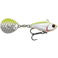 Savage Gear Kunstköder, Savage Gear Fat Tail Spin (Nl) 6,5cm 12,5g Sinking Lemon Back Flash Jig Spinner 12.5 cm