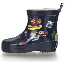 Playshoes Pirateninsel Gummistiefel blau 24 EU