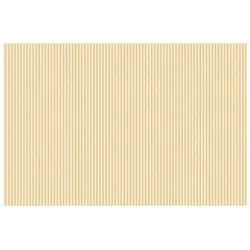 Bilderdepot24 Teppich Vinyl Wohnzimmer Schlafzimmer Flur Küche Muster modern, rechteckig - gelb glatt, nass wischbar (Küche, Tierhaare) - Saugroboter & Bodenheizung geeignet gelb 300 cm x 200 cm