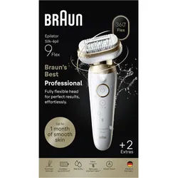 BRAUN Epilierer Silk-épil 9 SES9-011 3D - gold|weiß
