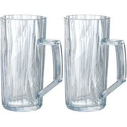 Koziol Superglas CLUB No. 26 2er Set 500 ml crystal clear