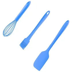 Kochblume Back-Set Backhelfer, (Spar-Set, 3-tlg) blau