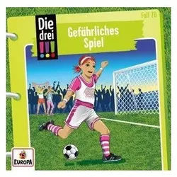 United Soft Media Hörspiel-CD Die drei !!! 70: Gefährliches Spiel. Tl.70, 1 Audio-CD
