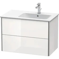 Duravit XSquare Waschtischunterbau wandhängend Weiß Hochglanz 810x478x560 mm - XS417708585 XS417708585