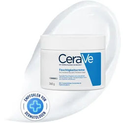 CeraVe Feuchtigkeitscreme: Reichhaltige Körpercreme für trockene bis sehr Haut Gesicht und Körper Creme 340 g Unisex 340 g Creme