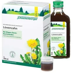 Schoenenberger Naturreiner Heilpflanzensaft Löwenzahn