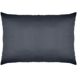 Novel Polsterbezug , Anthrazit , Textil , 2-teilig , Uni , 40x60 cm , atmungsaktiv, pflegeleicht, schadstoffgeprüft , Heimtextilien, Bezüge, Polsterbezüge