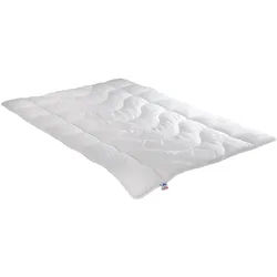 Irisette Sale Kunstfaserbettdecke Lotte, Füllung: Markenhohlfaser irisette® Fill - 100% Polyester, Bezug: weich und soft, gute Feuchtigkeitsableitung, produziert in Deutschland weiß 155 cm x 200 cm