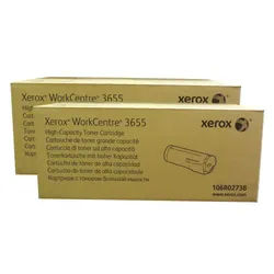 Xerox Workcenter 3655 Toner Cartridge Black 14.4K Pack Of 2