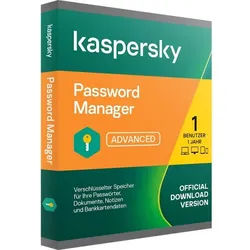 Kaspersky Password Manager 2025/2026 | 1 Gerät / 1 Jahr | Download