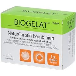 Biogelat® NaturCarotin Kapseln 60 St 60 St Kapseln