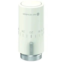 IMI Heimeier Thermostat-Kopf Halo, mit eingebautem Fühler, Weiß 7500-00.500