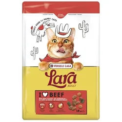 VERSELE-LAGA Lara Adult Beef 1,9kg - Katzenfutter für Erwachsene mit Rindfleischgeschmack