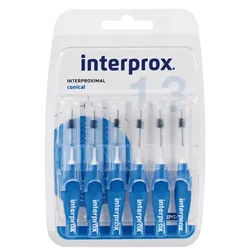 INTERPROX reg conical blau Interdentalbürste Blis 6 St
