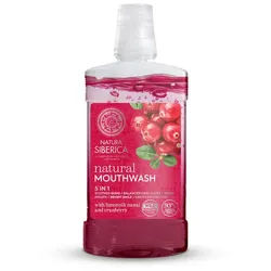 Natura Siberica Mundspülung Natural Mouthwash with LIMONNIK NANAI and CRANBERRY