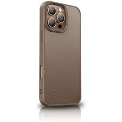Carbon Fiber Case with MagSafe for Samsung Galaxy S25 Ultra - Brown