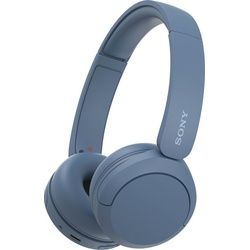 Sony WHCH520 Bluetooth-Kopfhörer (Active Noise Cancelling (ANC), Freisprechfunktion, Noise-Cancelling, Rauschunterdrückung, Sprachsteuerung, kompatibel mit Siri, Google Assistant, Siri, Bluetooth, 200 Std. Max. Akkulaufzeit (Standby) blau