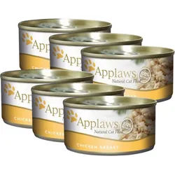 Applaws Katzen-Hühnerbrust 6x70g CUP