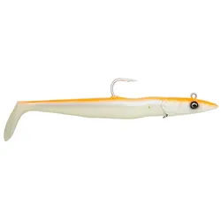 Savage Gear Kunstköder, Savage Gear SANDEEL V2 27.5CM 275G ORANGE GLOW 2+1 Meeresköder 27.5 cm