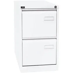Bisley Light Hängeregistraturschrank »Light« A4, einbahnig, 2 Schübe weiß, 41.3x71.1x62.2 cm