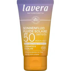 lavera Sonnenlotion Sensitiv LSF 50 - Sonnencreme 40 ml