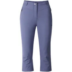 3/4-Hose DEPROC ACTIVE "KENORA PIRATE WOMEN", Damen, Gr. 40/42 (M), Normalgrößen, hellblau, Jersey, 97% Polyester. 3% Elasthan, 3/4-Länge, Hosen, auch in Großen Größen erhältlich
