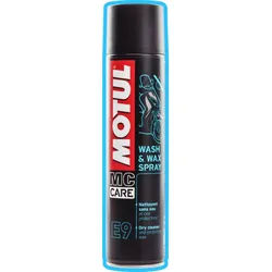 MOTUL MC Care E9 Wash And Wax Trockenreiniger Spray 400 ml