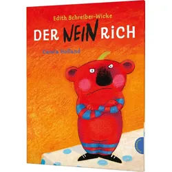 Kinderbuch Der Neinrich Lustige Bildergeschichte über das Neinsagen Edith Schreiber-Wicke beige|rot