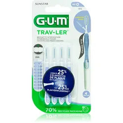 G.U.M Trav-Ler Interdental Interdentalzahnbürste 0,6 mm 4 St.