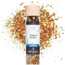 Löffelgeist Gewürz Originalen Stullen Topping (36g im praktischen Dosierglas)