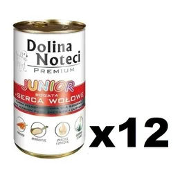 Dolina Noteci - PREMIUM Junior reich an Rinderherzen 12x400g