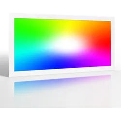 RGB+CCT LED Panel Pro 60x30cm 24W 24V Rahmen weiß