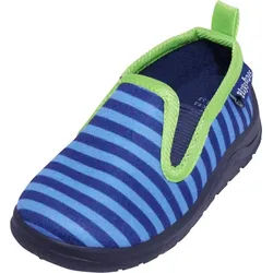 Playshoes Hausschuh Ringel Hausschuh blau 24-25 EU